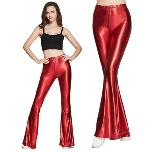 Fashion Elasticated Waist Bell Bottoms