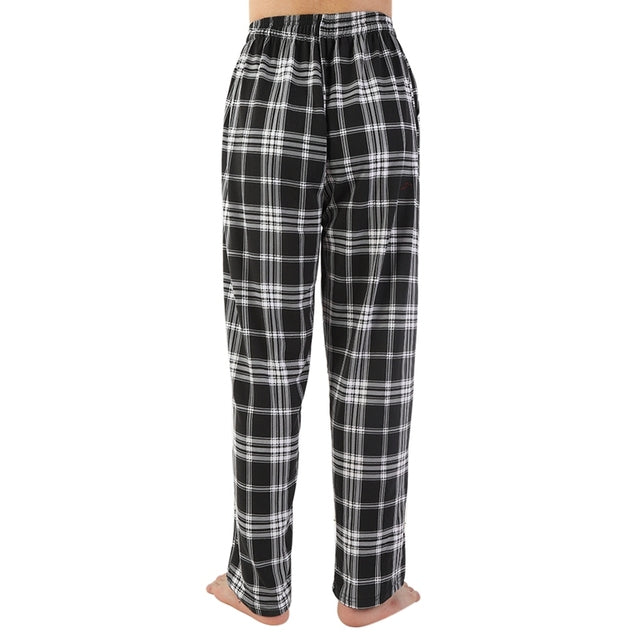 Men's Check Cotton Sleep Bottoms