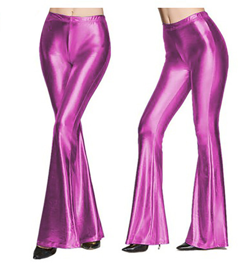 Fashion Elasticated Waist Bell Bottoms