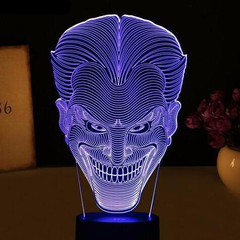 Usb Color 3d Led Lamp