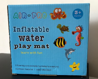 Baby Inflatable Water Mat, Infants Summer Beach Water Mat Patted Pad Water Cushion For Infants Toddlers Summer Fun Activity Play Toys Baby Pillows