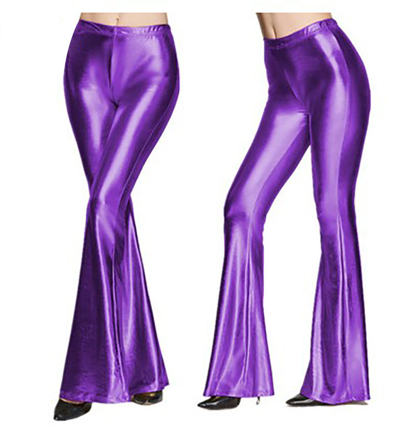 Fashion Elasticated Waist Bell Bottoms