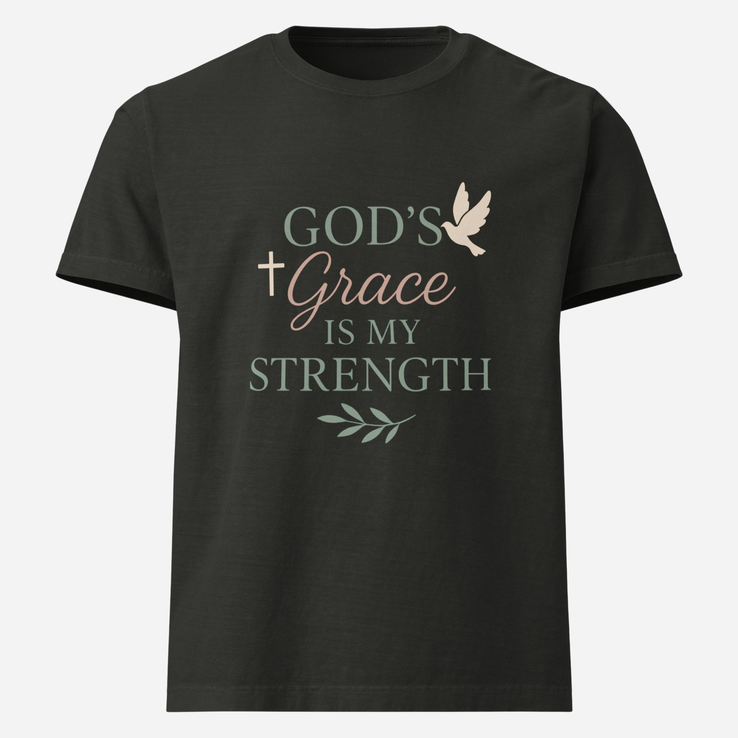 Oversized T-Shirt - God's Grace is my Strength