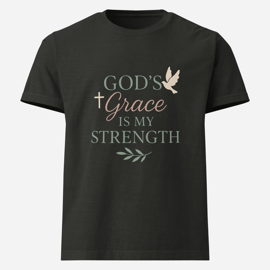 Oversized T-Shirt - God's Grace is my Strength
