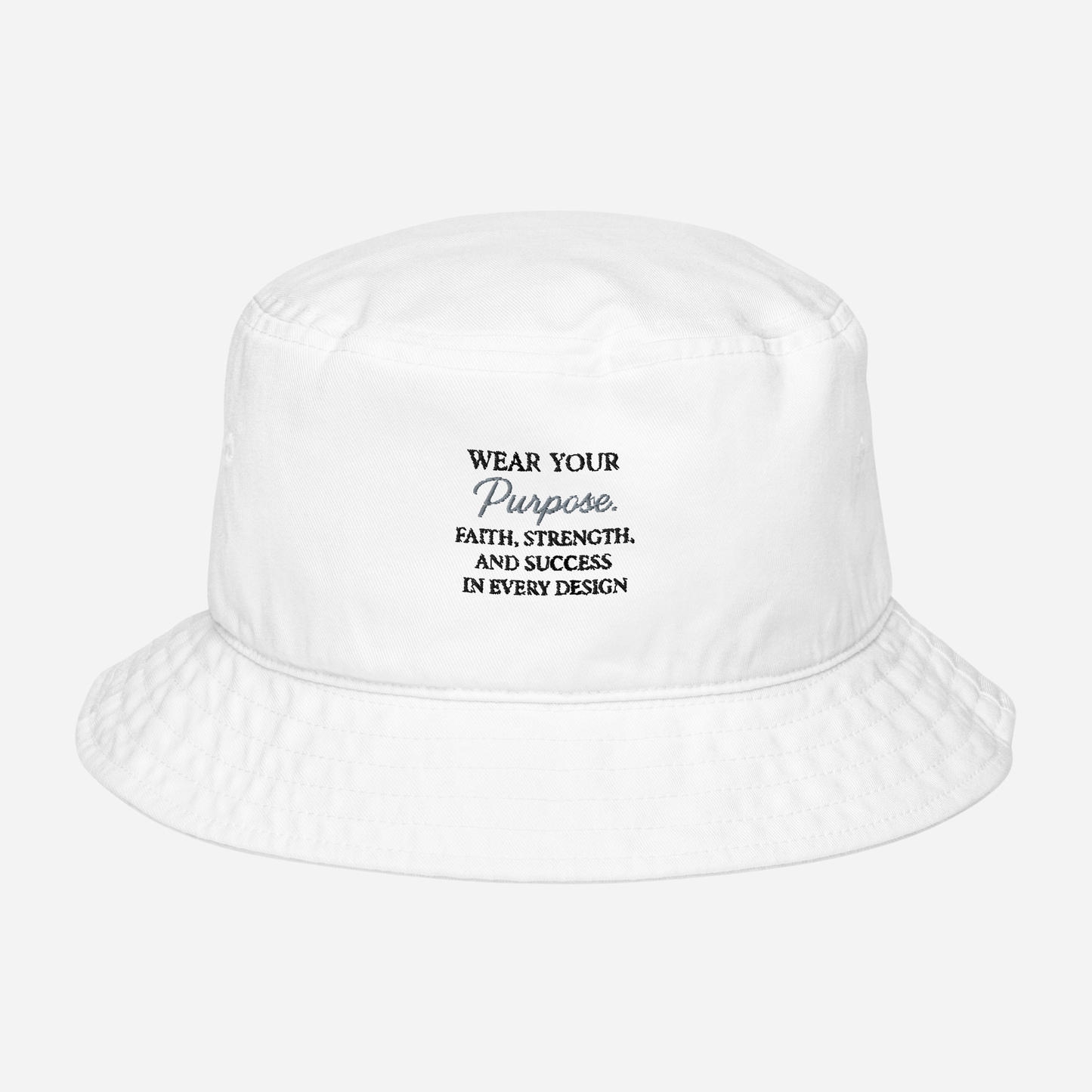 Organic bucket hat - Wear Your Purpose