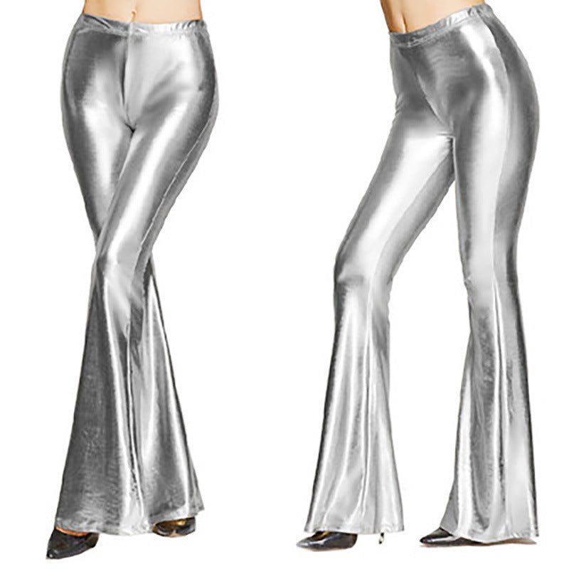 Fashion Elasticated Waist Bell Bottoms